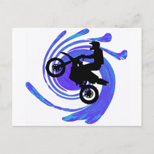 Postal Moto el grano
