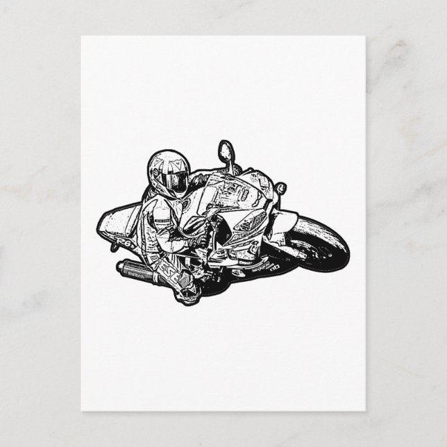 Postal Motocicleta (Anverso)