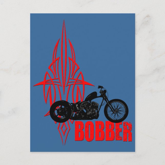 Postal Motocicleta Bobber (Anverso)