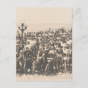 Postal Motocicleta Club de Los Ángeles