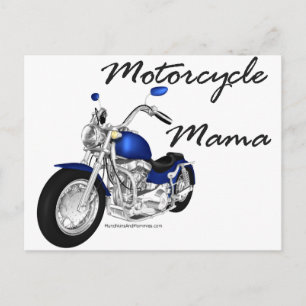 Postal Motocicleta Mama