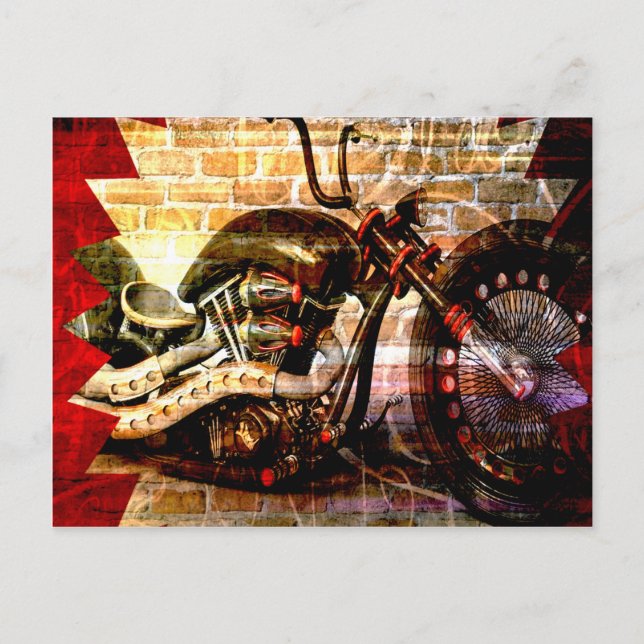 Postal Motocicleta Mania (Anverso)