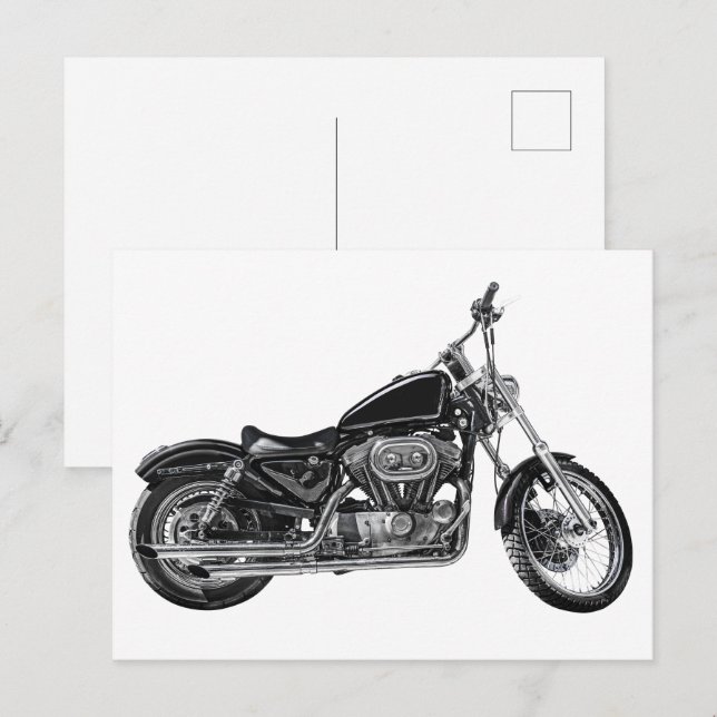 Postal Motocicleta V (Anverso / Reverso)