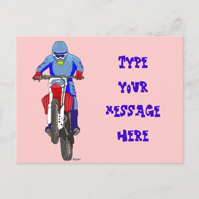 Postal Motocross 100 (Anverso)