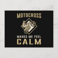 Motocross Dirt Bike Biker Mantén Tranquilo Gracios