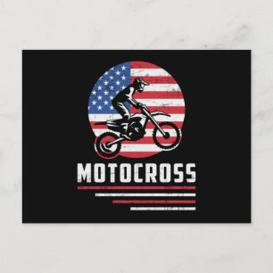 Postal Motocross Dirt Bike Biker Motorcycle Funny Gift