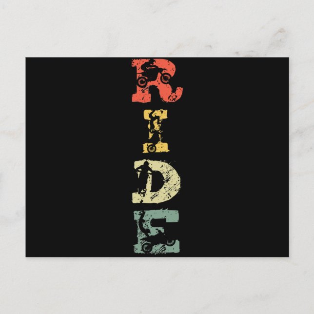 Postal Motocross Motocross Motocross Rider de Dirt Bike (Anverso)