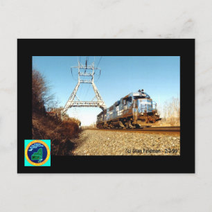 Postal Motor Conrail 7741 en Penna Pencoyd.