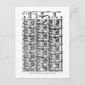 Postal Motor de diferencia Babbage