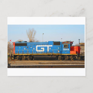 Postal Motor de locomotora GTW 5849 CN Stuart Yard Hamilt