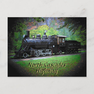 Postal Motor De Tren Retirado De Las Luces De Seattle