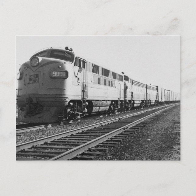 Postal Motor GTW Diesel #9008 Tren #92 Orientado hacia el (Anverso)