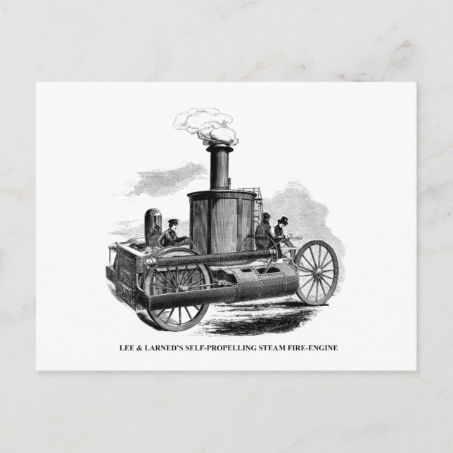 Postal Motor Lee y Lared Fire (Anverso)