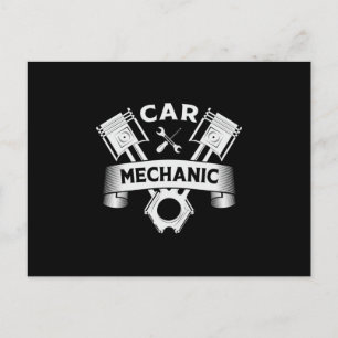 Postal Motor mecánico del coche Mechanic Car Funny Gift I