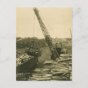 Postal MOTOR OPERATIVO DE grúa y pala noroeste 26