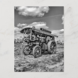 Postal Motor Showmans "Lord Nelson" Negro y Blanco