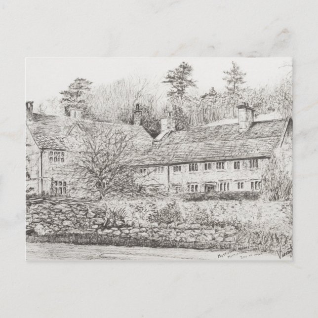 Postal Mottistone Hall Isle of Wight UK 2008 (Anverso)