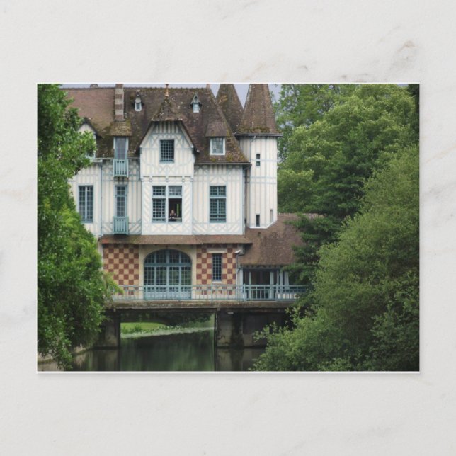 Postal Moulin De Connelles (Anverso)