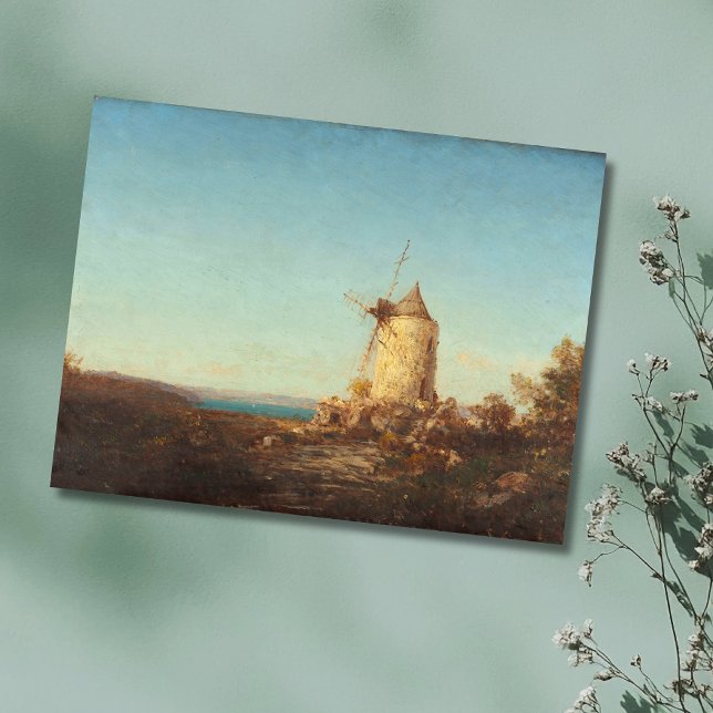 Postal Moulin De Saint-Miter, Près De Martigues (Subido por el creador)