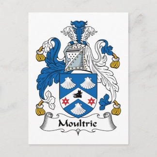 Postal Moultrie Family Crest