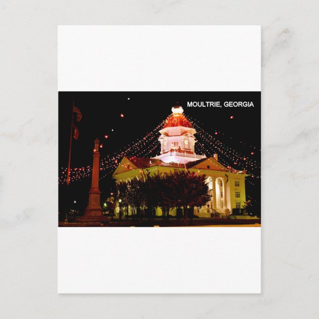 POSTAL MOULTRIE, GEORGIA (Anverso)