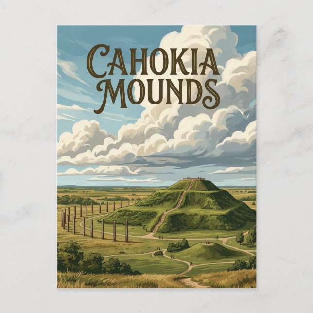 Postal Mound de Cahokia (Anverso)