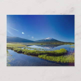 Postal Mount Bachelor Lens Flare