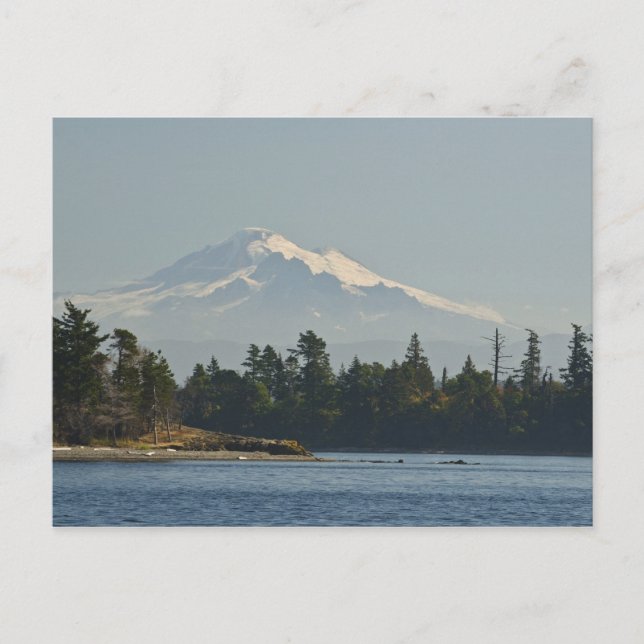 Postal Mount Baker domina el paisaje (Anverso)