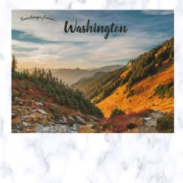 Postal Mount Baker Washington USA (Subido por el creador)