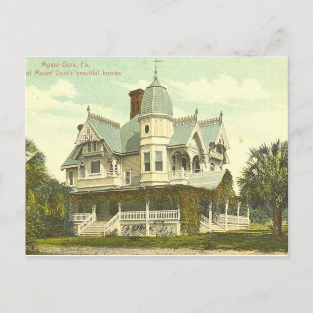 POSTAL MOUNT DORA, FL - 1907 (Anverso)