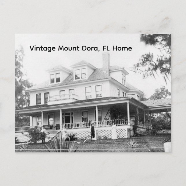 Postal Mount Dora, FL. Hogar (Anverso)