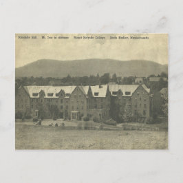 Postal Mount Holyoke College Circa 1909 Vintage