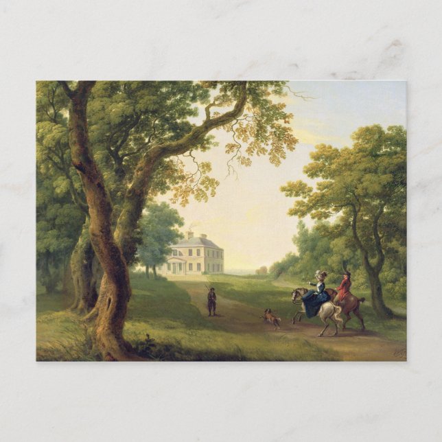 Postal Mount Kennedy, County Wicklow, Irlanda, 1785 (petr (Anverso)