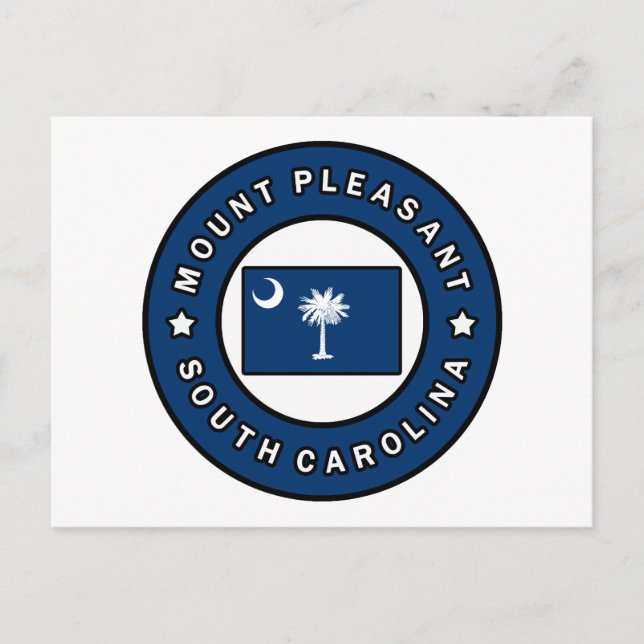 Postal Mount Pleasant South Carolina (Anverso)