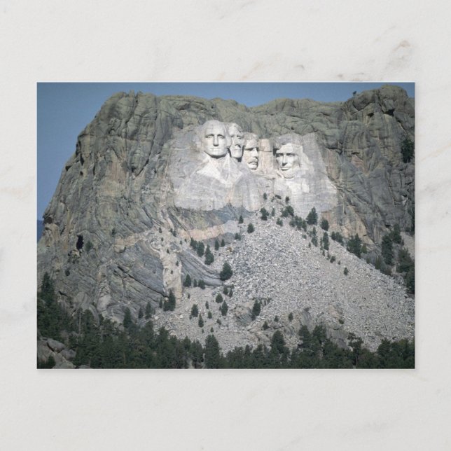 Postal Mount Rushmore, Black Hills, Dakota del Sur, Estad (Anverso)
