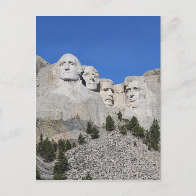 Postal Mount Rushmore Dakota del Sur Presidentes de Estad (Anverso)