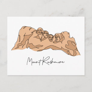 Postal Mount Rushmore SOUTH DAKOTA
