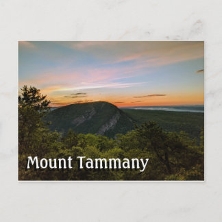 Postal Mount Tammany New Jersey Post Card