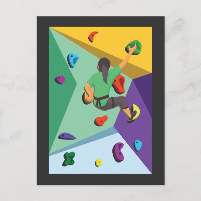 Postal Mountain Climber boulder Adventure Bouldering (Anverso)