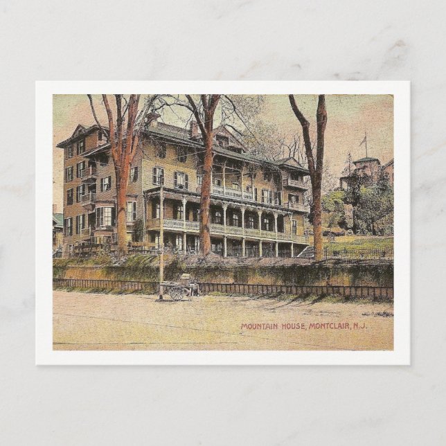 Postal Mountain House, Montclair, New Jersey Vintage (Anverso)