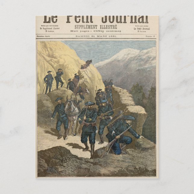 Postal Mountain Infantrymen (Anverso)