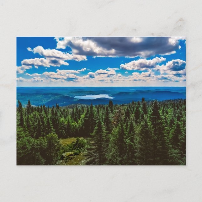 Postal Mountain Noir Quebec, Canadá - Fotografía de viaje (Anverso)