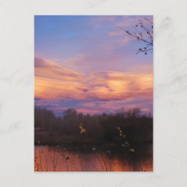 Postal Mountain Sunset en Pond