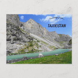 Postal Mountains in Tajikistan