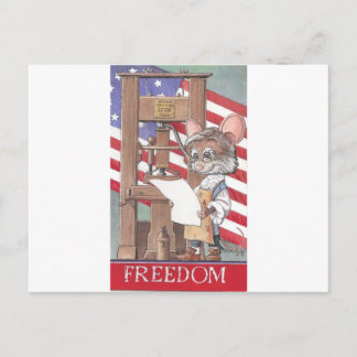 Postal Mouse de libertad