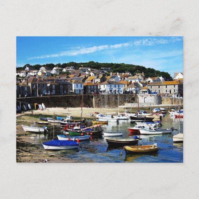 Postal Mousehole, Cornwall UK Postcard (Anverso)