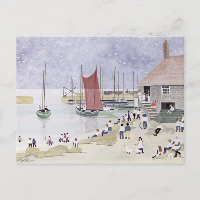 Postal Mousehole viejo 1993 (Anverso)