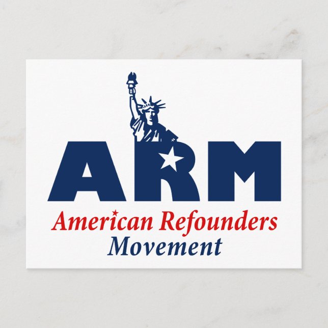Postal Movimiento de Refundadores Americanos (ARM) (Anverso)