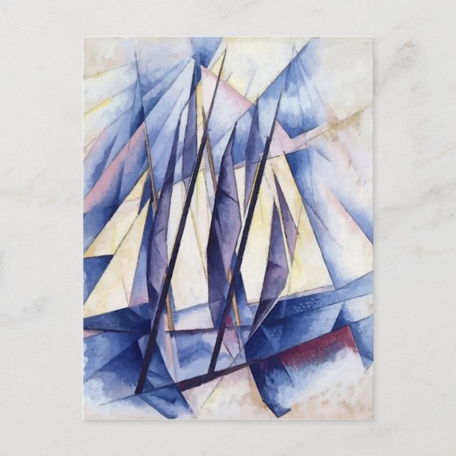 Postal Movimientos de vela (Anverso)