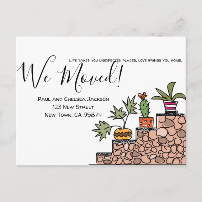 Postal Movimos a Cactus (Anverso)